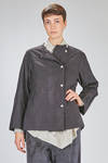 long and wide jacket/shirt in lightweight washed wool - ATELIER SUPPAN 