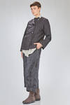 long and wide jacket/shirt in lightweight washed wool - ATELIER SUPPAN 