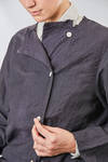long and wide jacket/shirt in lightweight washed wool - ATELIER SUPPAN 