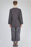 long and wide jacket/shirt in lightweight washed wool - ATELIER SUPPAN 