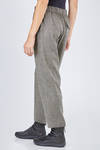 soft trousers in light pepper and salt new wool, cashmere and elastane tweed - CINI 