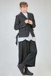 giacca al fianco, lievemente sfiancata, in tela techno di poliestere lavato - COMME des GARÇONS - COMME des GARÇONS 