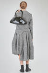 borsa medio-piccola a trapezio in simil pelle di poliuretano - COMME des GARÇONS - COMME des GARÇONS 