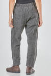 pantalone morbido in denim stinto di cotone ed elastan - FORME D' EXPRESSION 