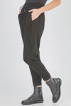 soft trousers in viscose and elastane knit jersey like - ISABEL BENENATO 