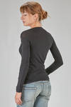 basic t-shirt, hip-lenght, lean, in stretch nylon jersey - JUNYA WATANABE 
