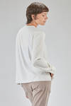 long and straight shirt in silk and elastan satin - KRISTENSEN DU NORD 