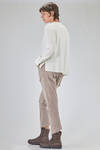 long and straight shirt in silk and elastan satin - KRISTENSEN DU NORD 