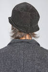 hat in washed cotton corduroy - MANUELLE GUIBAL 