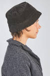 hat in washed cotton corduroy - MANUELLE GUIBAL 