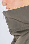 giacca/caban al fianco, linea over, in taffetas pesante di nylon - MELITTA BAUMEISTER 