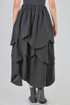 long and wide skirt in wool herrington - NOIR KEI NINOMIYA 