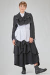 giacca corta a bolero in herrington di lana - NOIR KEI NINOMIYA 