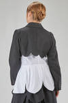 giacca corta a bolero in herrington di lana - NOIR KEI NINOMIYA 