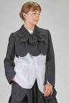 giacca corta a bolero in herrington di lana - NOIR KEI NINOMIYA 
