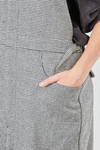 hip-lenght sweater, oversize, in faux fur long-pile polyester knit - NOIR KEI NINOMIYA 