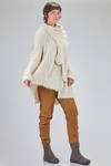 long and oversize sweater, in long filament silk knit - RUNDHOLZ 