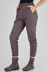 lean trousers in over-dyed cotton, hemp and elastane denim - RUNDHOLZ DIP 