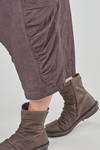 gonna a tubino longuette in denim sovratinto di cotone, canapa ed elastan - RUNDHOLZ DIP 