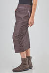gonna a tubino longuette in denim sovratinto di cotone, canapa ed elastan - RUNDHOLZ DIP 