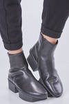 PIN boots in smooth calf leather and Japanese sole in rubber - TRIPPEN 