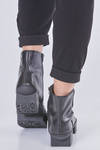 PIN boots in smooth calf leather and Japanese sole in rubber - TRIPPEN 