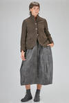 short and slim jacket, in Tyrolean wool shetland - BERGFABEL 
