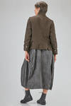 short and slim jacket, in Tyrolean wool shetland - BERGFABEL 