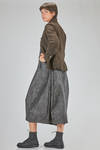 short and slim jacket, in Tyrolean wool shetland - BERGFABEL 