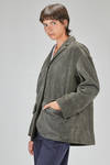 hip-lenght jacket, wide, in suede - BERGFABEL 
