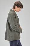 hip-lenght jacket, wide, in suede - BERGFABEL 