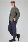 hip-lenght jacket, wide, in suede - BERGFABEL 