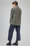 hip-lenght jacket, wide, in suede - BERGFABEL 