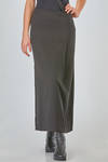 gonna lunga a tubino in tela leggera di viscosa ed elastan - ISABEL BENENATO 