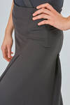 gonna lunga a tubino in tela leggera di viscosa ed elastan - ISABEL BENENATO 