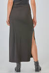 gonna lunga a tubino in tela leggera di viscosa ed elastan - ISABEL BENENATO 