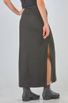 gonna lunga a tubino in tela leggera di viscosa ed elastan - ISABEL BENENATO 