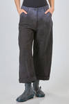 pantalone tipo jeans in denim di cotone organico e canapa tye-and-dye - ATELIER SUPPAN 