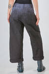 pantalone tipo jeans in denim di cotone organico e canapa tye-and-dye - ATELIER SUPPAN 