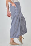 wide pants in light-weight vichy cotton - CINI 
