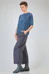 hip length knit, soft, blended linen and polyamide knit - F CASHMERE 