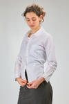 camicia 'sculpture' corta, asciutta e asimmetrica in popeline di cotone - JUNYA WATANABE 