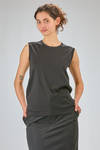 basic tank top in cotton jersey - JUNYA WATANABE 