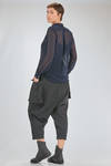 straight-fit shirt in georgette polyester - COMME des GARÇONS - COMME des GARÇONS 