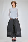 basic hip-lenght t-shirt of super light cotton jersey, doubled on the front - MELITTA BAUMEISTER 