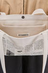 borsa shopper, in canvas di cotone stampato - MELITTA BAUMEISTER 