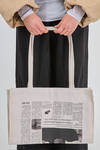 borsa shopper, in canvas di cotone stampato - MELITTA BAUMEISTER 