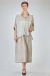 long and wide shirt of silk and elastan crêpe de chine - UMA WANG 