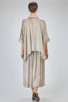 long and wide shirt of silk and elastan crêpe de chine - UMA WANG 