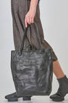 medium sized bucket/backpack in soft cowhide leather - TRIPPEN 